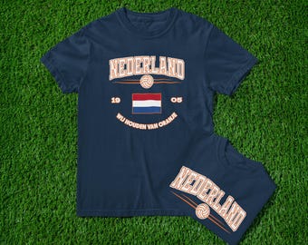 Netherlands Soccer T-Shirt: Oranje Football Tee, Nederland 1905