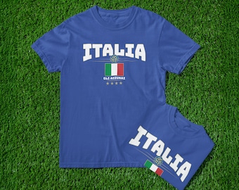 Italy National Football T-shirt: Gli Azzurri Fan Tee