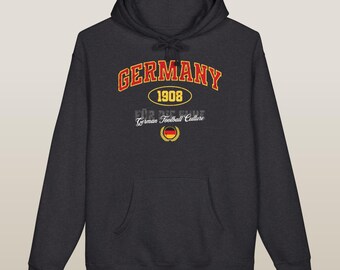 Germany 1908 Football Hoodie, Für die Ehre German Soccer Culture Pullover