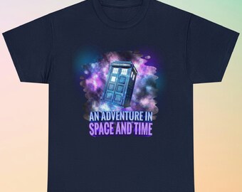 Doctor Who TARDIS Unisex Heavy Cotton Tee