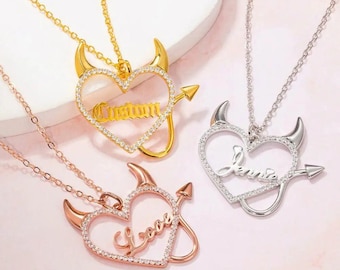 vaultroom DEVIL necklace Silver 925 925 Sterling Silver Devil