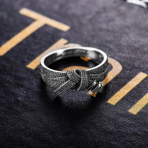 Personalized Martial Art Belt Ring, Unique Silver Ring for Karate & Taekwondo Lovers, Custom Jewelry Gift for Martial Artists