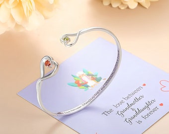 Bracciale Per Nonna Con Simbolo Infinito In Argento Sterling 925 E Zirconia - Regalo Emozionale Con Confezione Regalo E Biglietto - 4