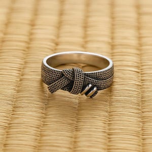 Personalized Martial Art Belt Ring | Silver Karate, Taekwondo & Judo Jewelry | Custom Gift for Martial Artists
