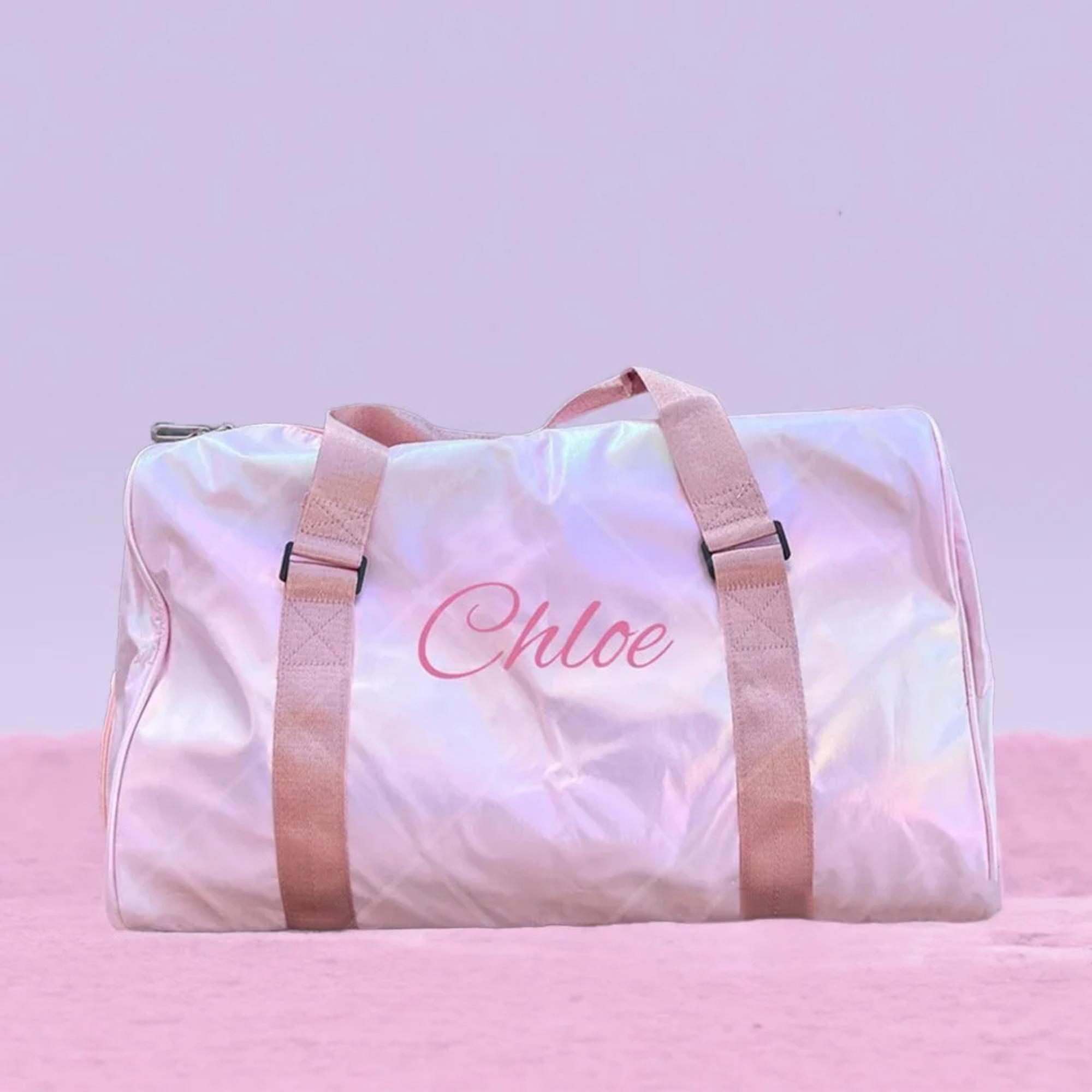 Sac De Danse Rose Pailleté, Sac De Danse Fille Personnalisé, Sac De Sport Pour Filles, Sac De Danse à Broder, Sac De Danse Rose Pailleté, Sac De Gymnastique - France