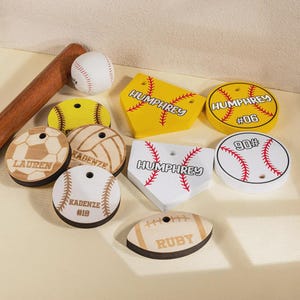 Custom Name Championship Ring Holder, Baseball/Softball/Basketball/Football/Volleyball Stacked Tournament Ring Stand, Gift for Sport Players