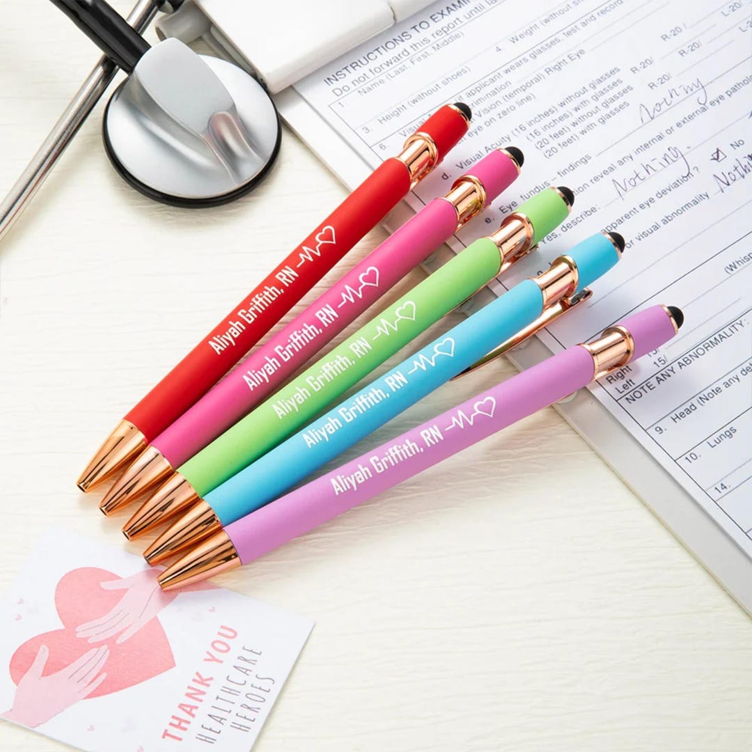 Penna A Sfera Divertente 'Not My Problem' - Idea Regalo Ironica Per Ufficio, Colleghi E Amici, Rosa - 3
