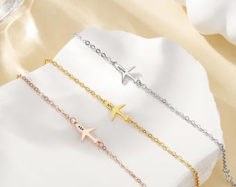 24金張り飛行機ブレスレット - Etsy 日本