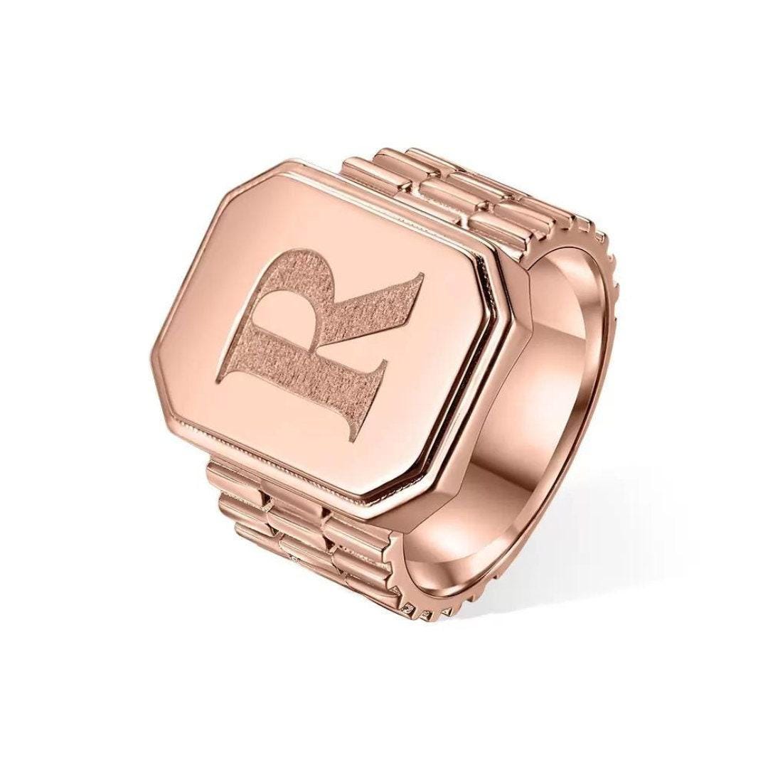 Letter S Old English Solid Initial Ring Sterling Silver 925 Sizes 6-16 Letter S Old English Solid Initial Ring Sterling Silver 925 Sizes 6-16