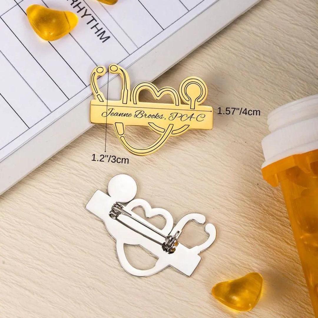 Allecto Plus - Doktershoed Broche Speld Afsluitnaald 2025 Voor Afstuderen - 5 Stuks