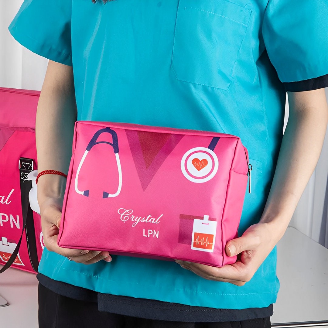 Nurse Tote Bag Gift – 'Nursing Is A Work Of Heart' Canvas Bag For Nurses, Graduation & Thank You - View #13