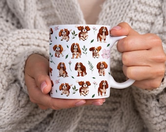 Cavalier King Charles Spaniel Mug - 11oz Ceramic Cup for Dog Lovers & Owners, Perfect Gift for Pet Drinkware
