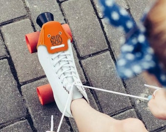 Roller Skate Toe Caps – Customized Text, Colorful Skate Protectors & Accessories, Perfect Gift for Skaters