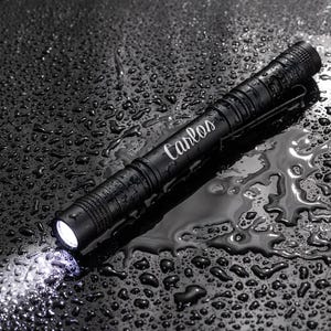 Custom Name Mini LED Flashlight, Personalized Name Emergency Waterproof Flashlight, Men&#39;s Outdoorsy Gifts, Custom Name Camping Flashlights