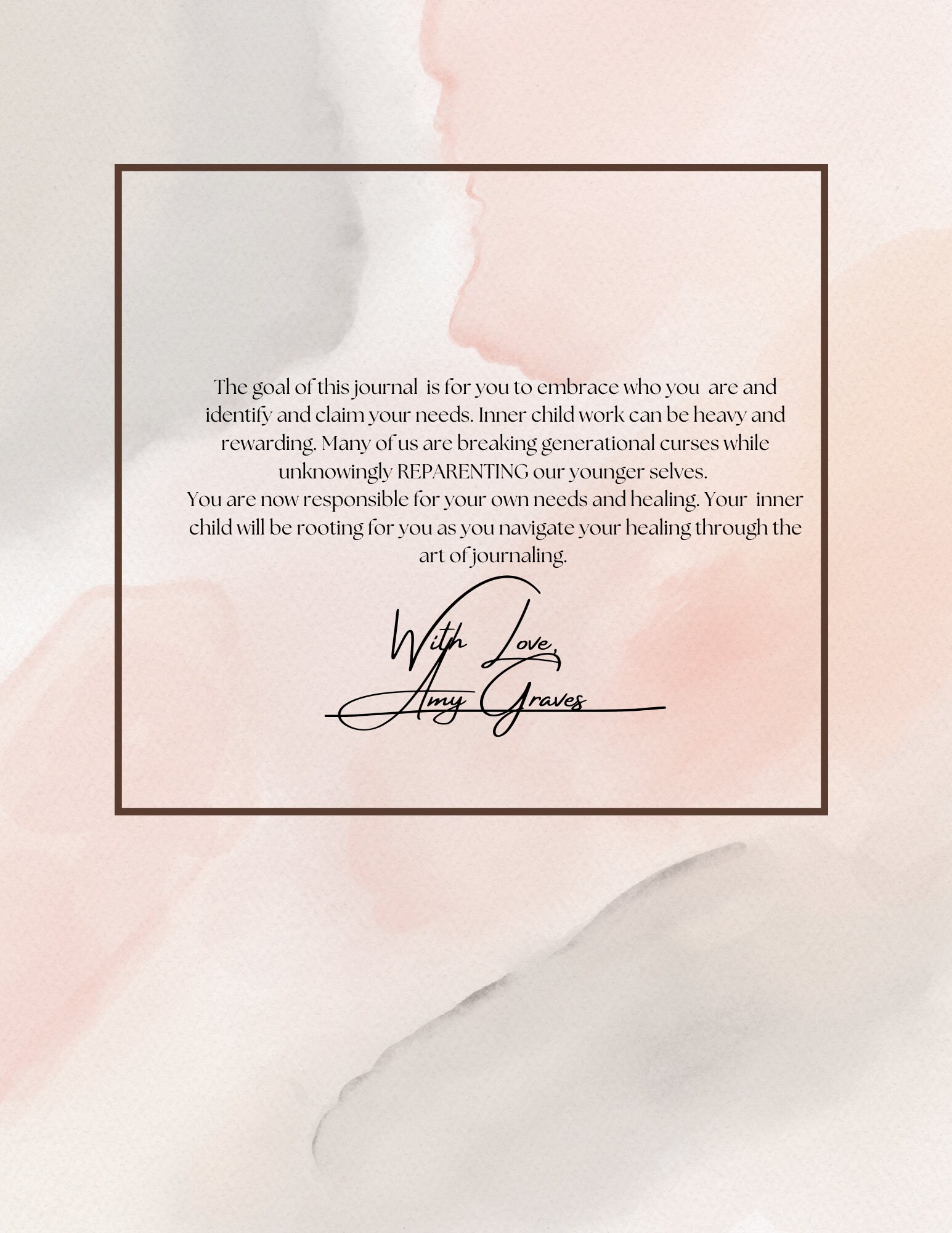 Digital/pdf Prompted Journal for Healing Your Inner Child - Etsy