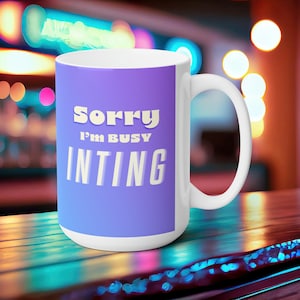Gamer Inting Mug | Gift for Gamer, League of Legends, Overwatch | Unique Gift | Unique Gamer Gift Mug | Gamer Gift | LOL Gift | Funny Gamer