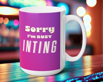 Gamer Inting Mug | Gift for Gamer, League of Legends, Overwatch | Unique Gift | Unique Gamer Gift Mug | Gamer Gift | LOL Gift | Funny Gamer