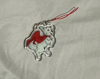 Krypto phone charm