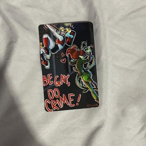 Harley and Ivy card print