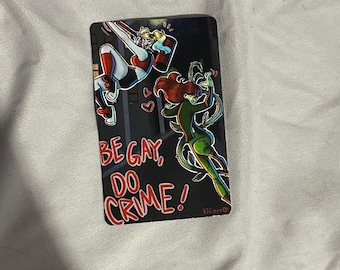 Impresión de tarjeta de Harley e Ivy