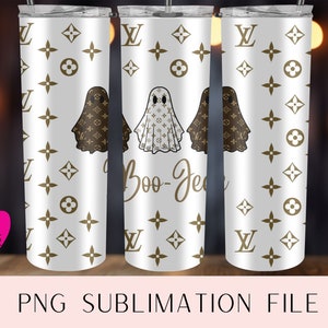 LV Dripping puff sublimation tumbler wrap png