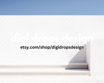 Downtown White Steps Digital Backdrop | Composite Digital Background