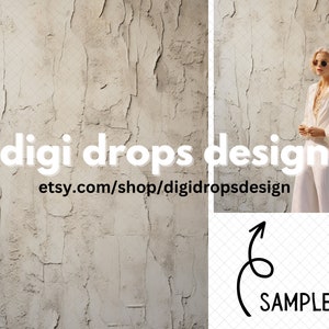 Plaster Grunge Wall Digital Backdrop | Composite Digital Background