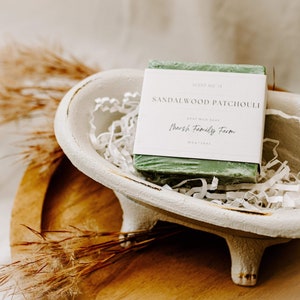 Sandalwood Patchouli Goat Milk Soap image 3