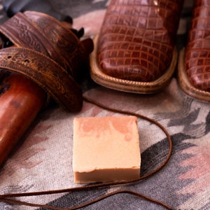Cowboy Goat Milk Soap | Manly Soap | Men’s Soap | Gift For Him | Anniversary Gift | Husband Gift | Cleasing Lather | Luxury Soap | Masculine