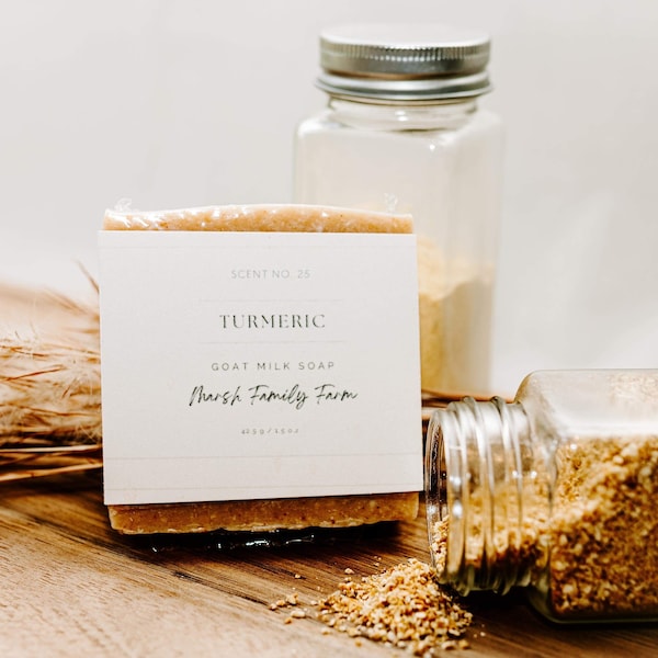 Turmeric Goat Milk Soap