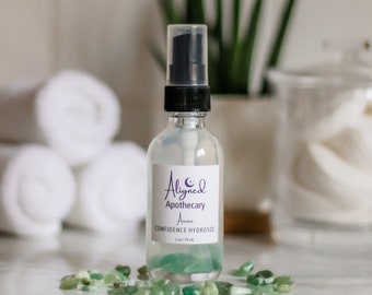 Crystal-Infused Cucumber Hydrosol | cucumber water face spray | cucumber face mist | crystal facial toner