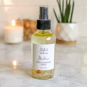abundance spray | crystal-infused manifestation spray | ritual room spray | body spray | smokeless space cleansing spray | altar spray
