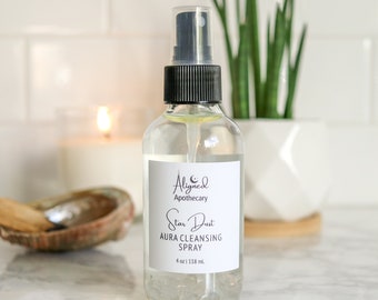 Spray de Limpeza Crystal Aura: Palo Santo, Sálvia e Lavanda