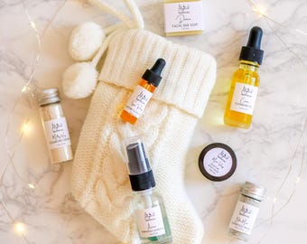 Skincare Gift Set | Mini Spa Gift Set | Stocking Stuffer Gifts for Her | Gifts under 30 Dollars | Self Care Gift Box | Wife Gift | Mom Gift