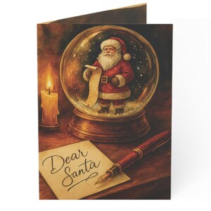 Cartões de Natal sombrios para amantes de livros - Saudações românticas de fantasia com Papai Noel, vilões, clima de temporada TBR - Booktok, Romantasy - Pacote com 10