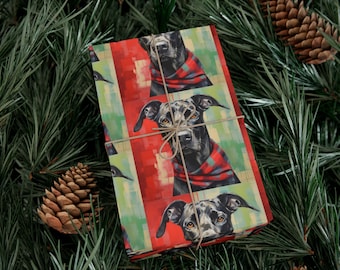 Geschenkpapier - Deutsche Dogge - Hund Urlaub Geschenkpapier