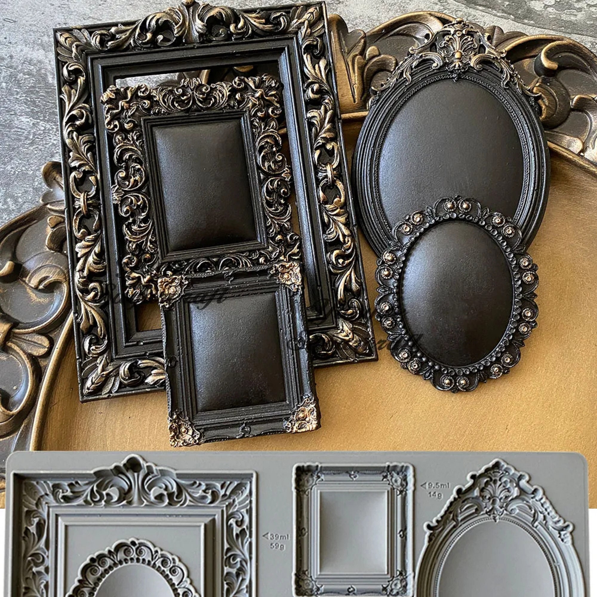 Resin Molds For Photo Frame silicone Picture Frame Molds For - Temu