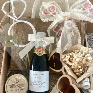Brautjungfer Vorschlag Geschenkbox: Sommerhochzeitsplanung