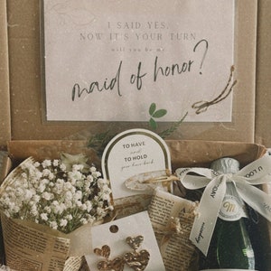 Trauzeugin Vorschlag | Brautjungfer Geschenkbox | Hochzeit | Willst du meine Brautjungfer Vorschlag sein | Hochzeit | Brautjungfern | Trauzeugin |