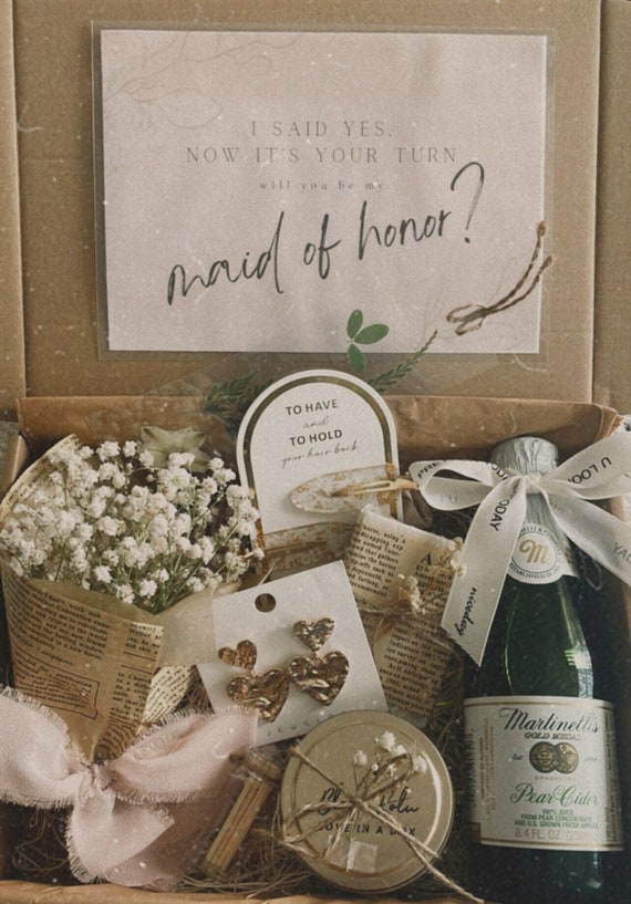 Maid of Honor Proposal | Bridesmaid Gift Box | Wedding | Will You Be My Bridesmaid Proposal | Wedding | Bridesmaids | Maid of Honor |