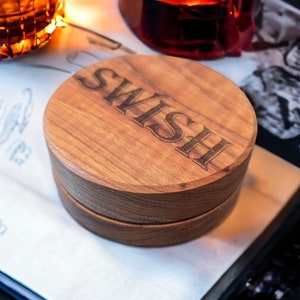 Handcrafted Wood Whiskey & Cocktail Smoker