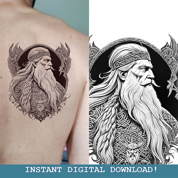 Odin Tattoo: Symbolism and Significance Explored - Viking Style