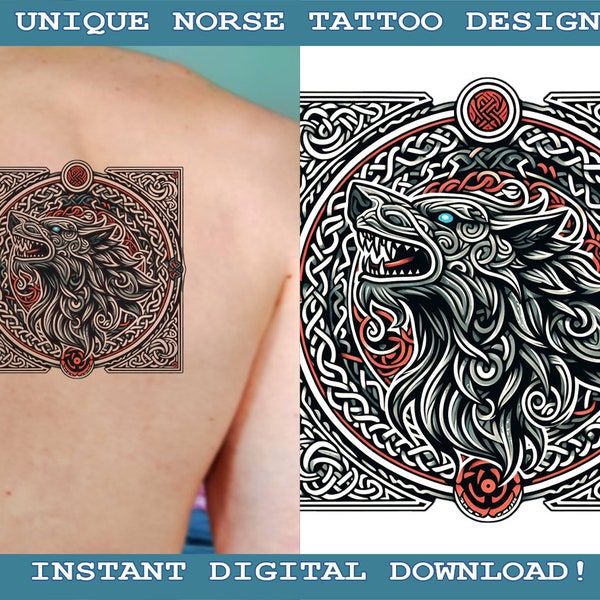 Huginn Vector Huginn and Muninn Tattoo Design Instant Digital L Download Norse ...