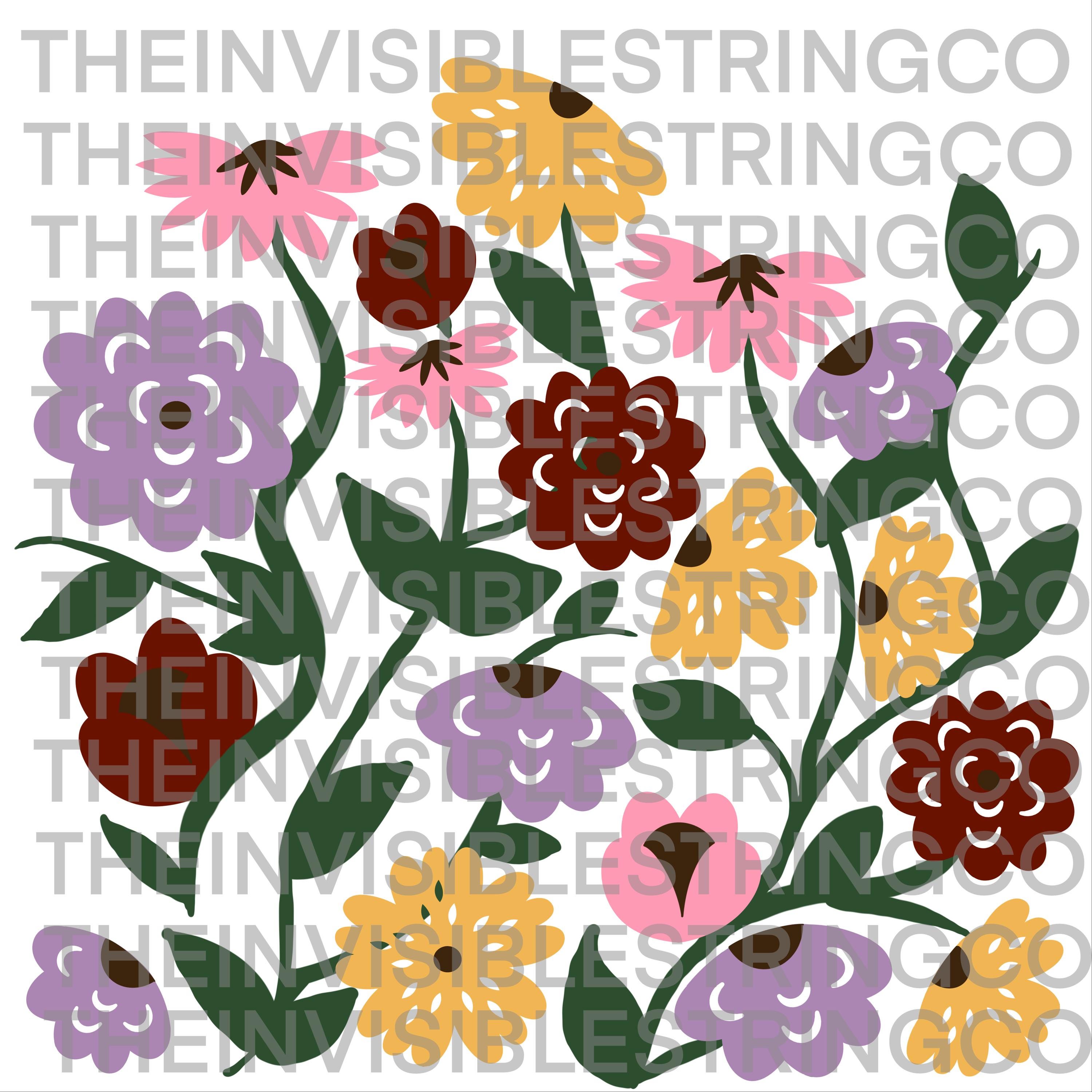 Acoustic Set Surprise Song Piano Flowers DIGITAL DOWNLOAD Cut File