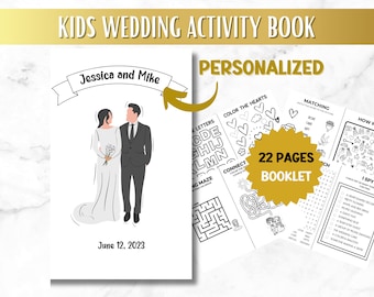 Hochzeit Malbuch Kinder druckbare Hochzeit Färbung Seite Kinder Hochzeit Aktivität Kinder Hochzeit Buch beschäftigt Buch druckbare Empfang Spiel