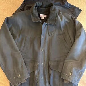 Filson tin cloth packer coat review store