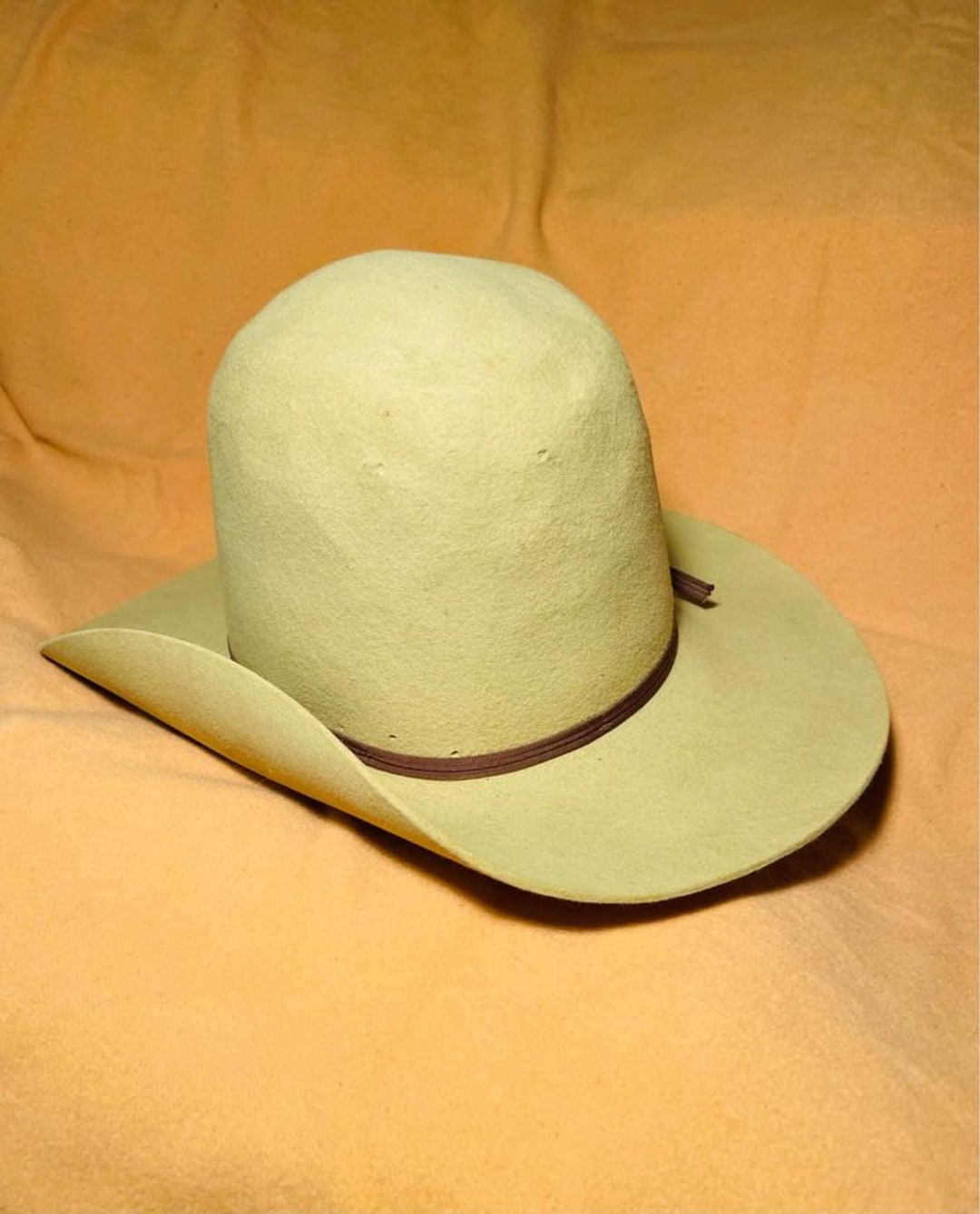 Vintage Biltmore Fur Felt Western Hat Etsy