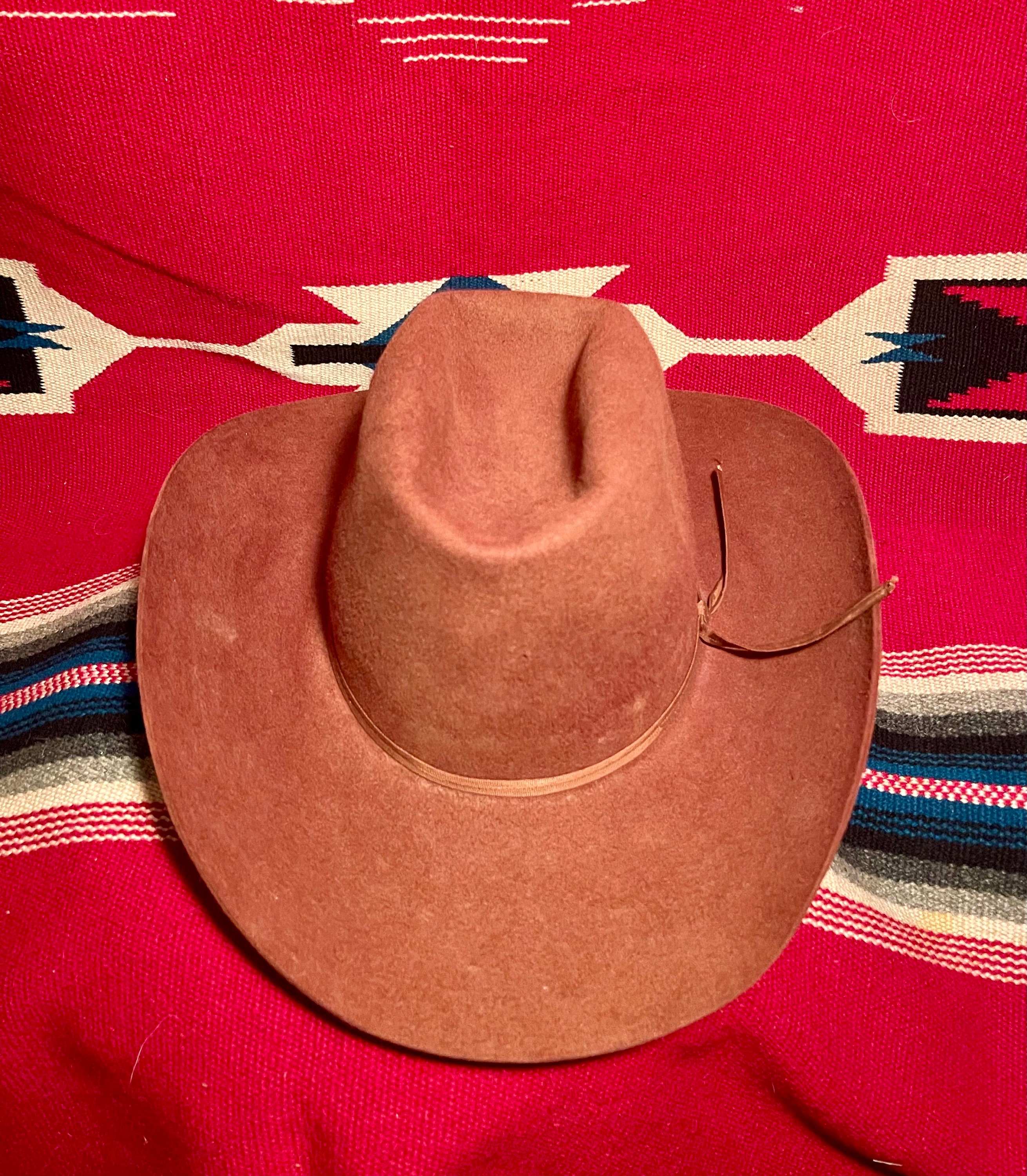 RESERVED Vintage XXXXX Beaver Cowboy Hat