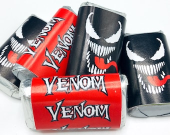 Venom Party Favors - Venom Candy Wrappers