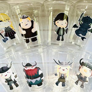 How To Train Your Dragon Party Cups - 16oz Disposable Cups (httyd)